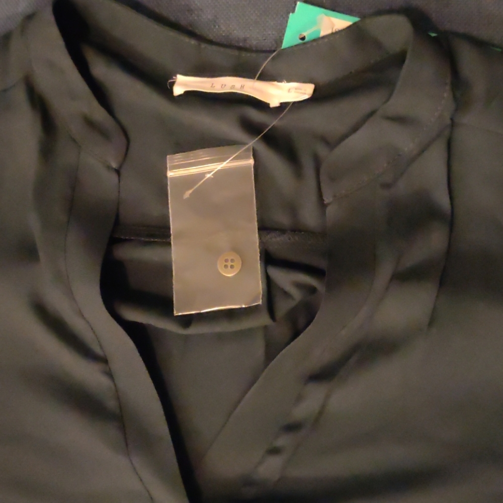 Warren split neck blouse
